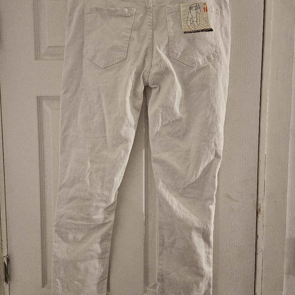 R GSTR‎  white jeans 34